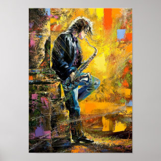 Jazz Känslor - Poster