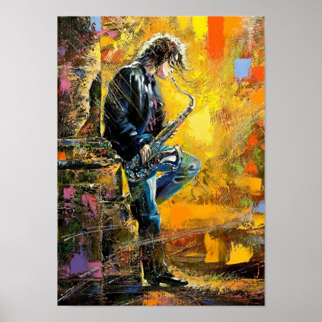 Jazz Känslor - Poster (Framsidan)