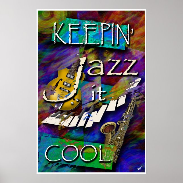 Jazz, Keepin it Coola Poster (Framsidan)