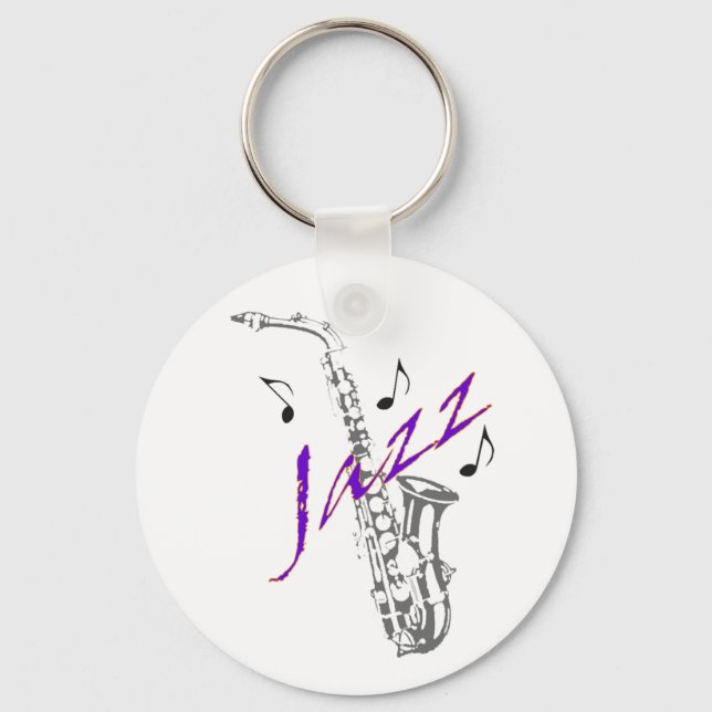 Jazz Keychain Nyckelring (Framsida)