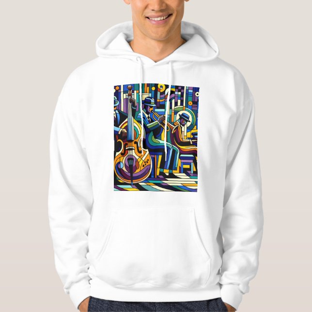 jazz-kille hoodie (Framsida)