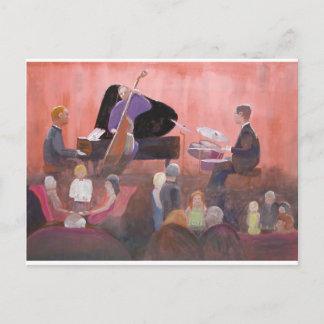 Jazz Klubb Vykort