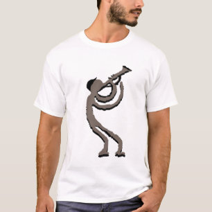 Jazz Kokopelli Trumpet T Shirt