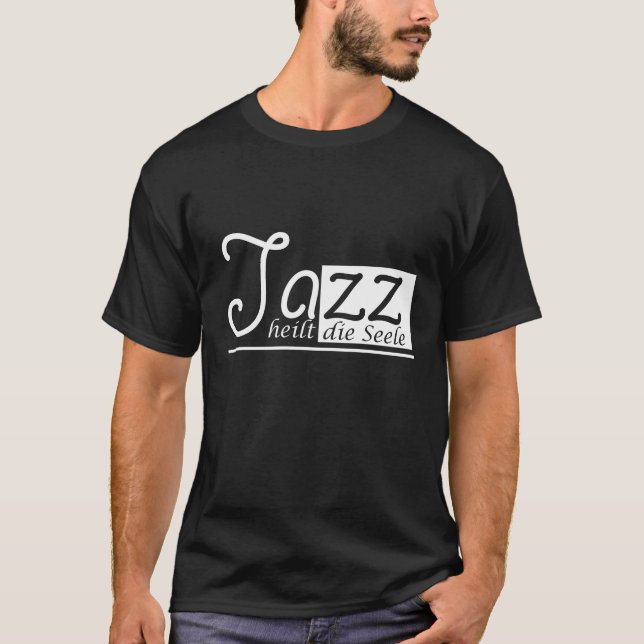 jazz-kompositör| bebop jazz t shirt (Framsida)