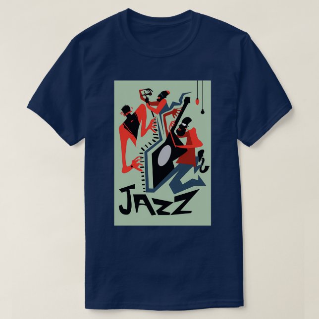 Jazz-kvartetten 2 t shirt (Design framsida)