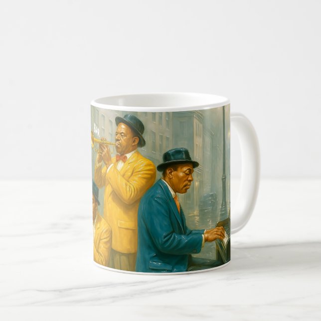 Jazz Legends Vibe Kaffemugg (Framsida höger)