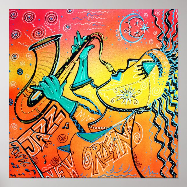 Jazz Lives Poster (Framsidan)