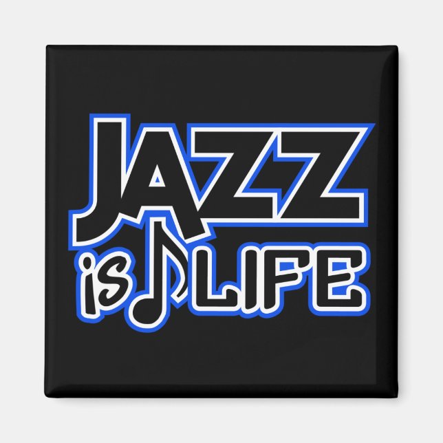 Jazz magnet (Framsidan)