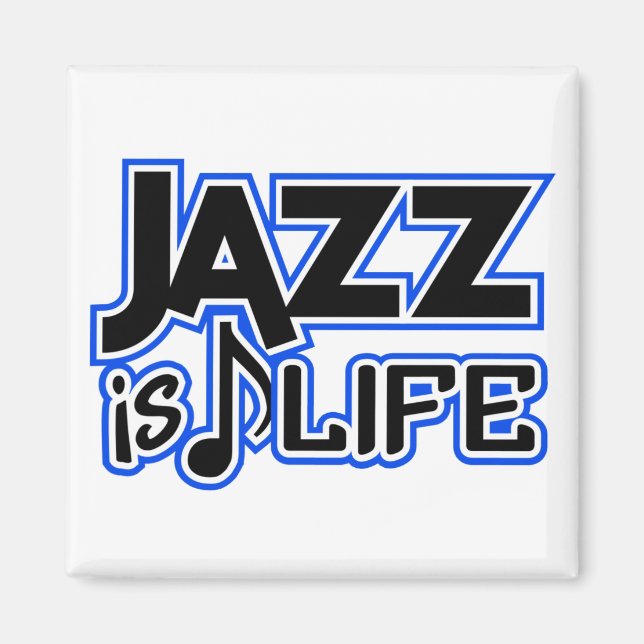 Jazz magnet (Framsidan)