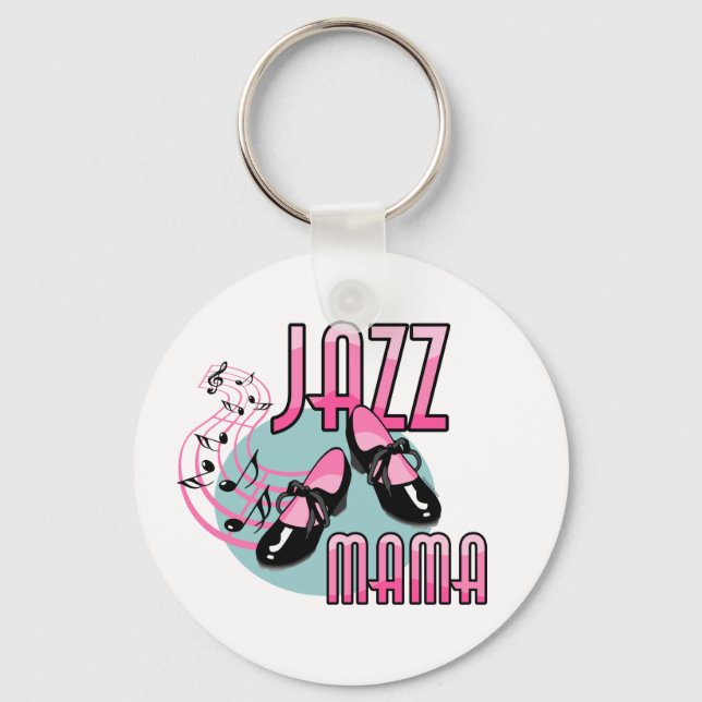 Jazz Mamma Tap Dancing Nyckelring (Framsida)