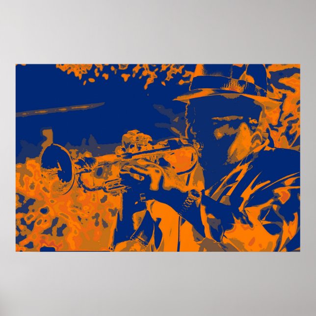 JAZZ MAN POSTER (Framsidan)