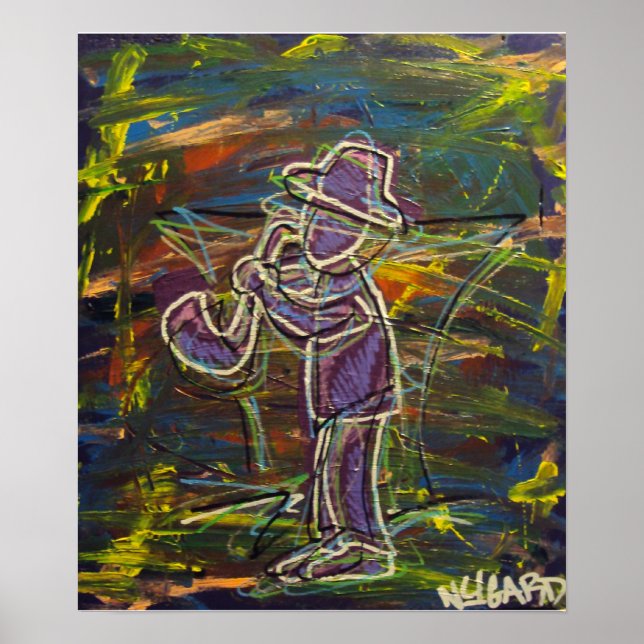 Jazz Man Poster (Framsidan)