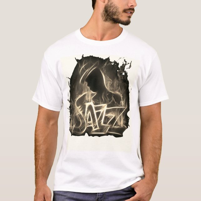 Jazz man t shirt (Framsida)