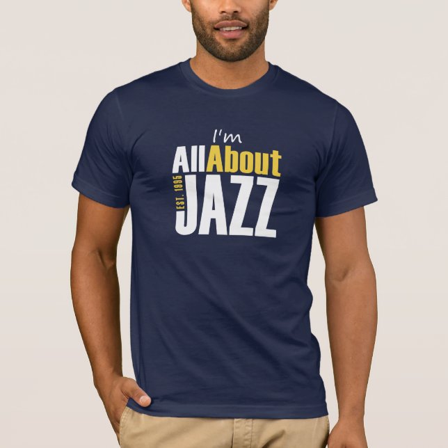 Jazz Manar Contoured Fit T-Shirt (Framsida)