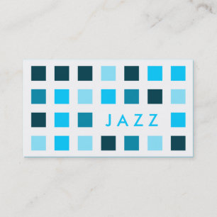JAZZ (modets kvadrater) Visitkort