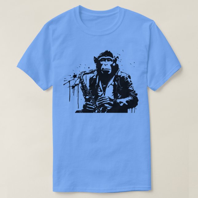 jazz monkey t shirt (Design framsida)