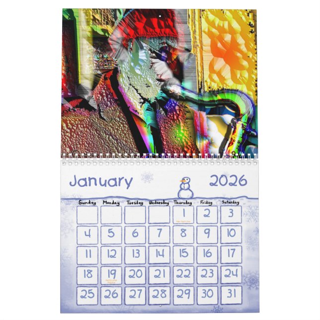 JAZZ - MORSOR - TAZZ KALENDER (Jan 2026)