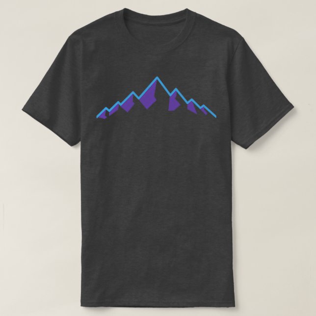 Jazz Mountains T Shirt (Design framsida)