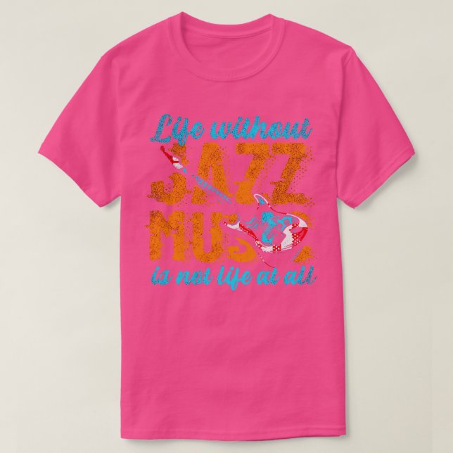 Jazz Music 10 T Shirt (Design framsida)