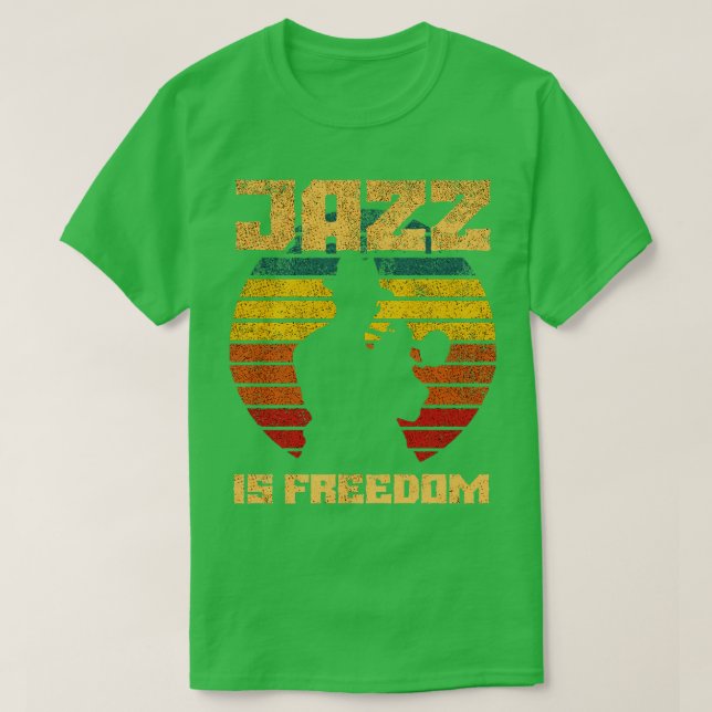 Jazz Music 1 T Shirt (Design framsida)