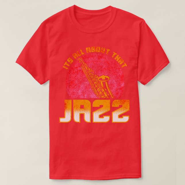Jazz Music 2 T Shirt (Design framsida)
