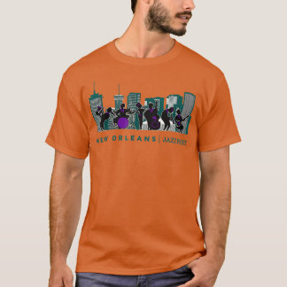 Jazz Music New Orleans Fest Jazz Festival Souvenir T Shirt
