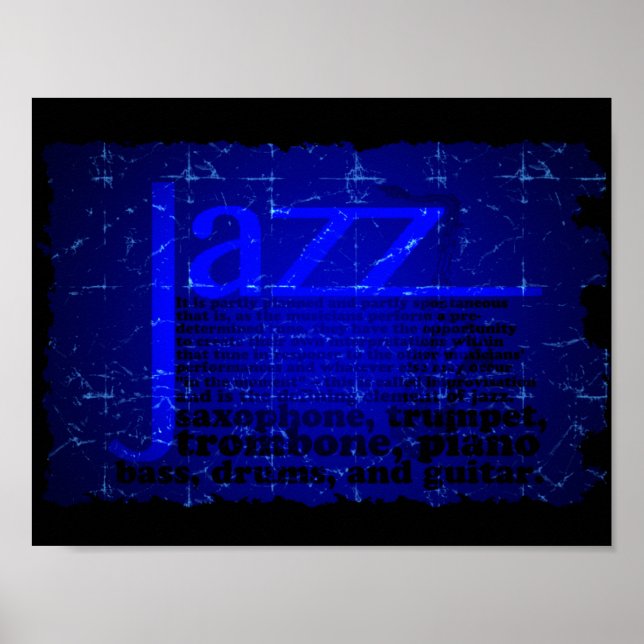 Jazz Music Poster (Framsidan)
