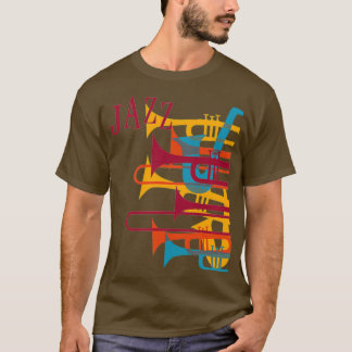 Jazz Music Spirit Sax T Shirt