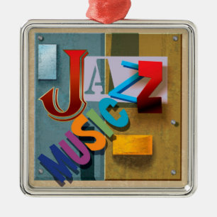 JAZZ Music - SRF Julgransprydnad Metall