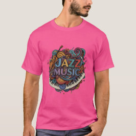 Jazz Music T Shirt