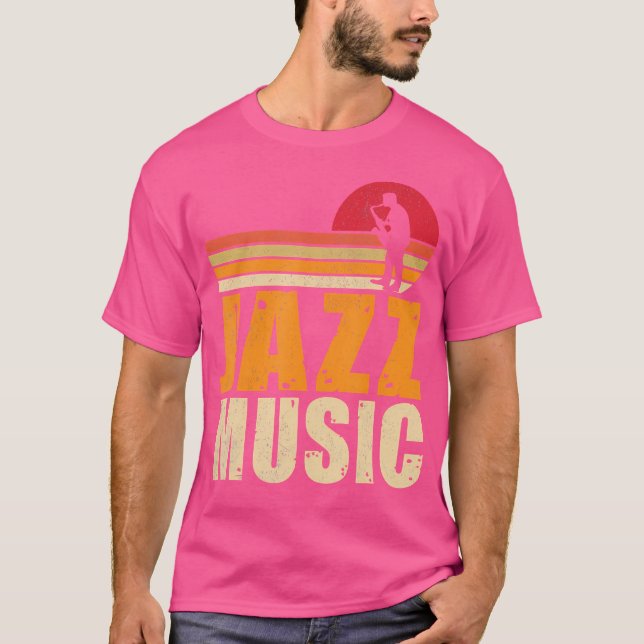 Jazz Music T Shirt (Framsida)