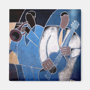 Jazz Musician Magnet