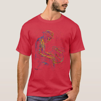 Jazz Musician Piano Player Pianist Artistic Music  T Shirt