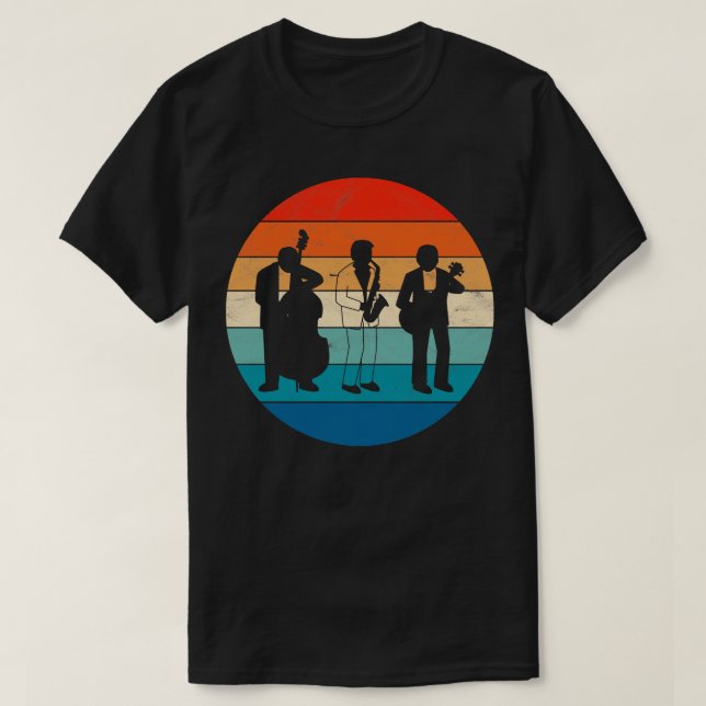 Jazz Musician T Shirt (Design framsida)