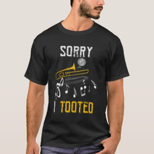 Jazz Musician Trombonist Marching Band Trombone T Shirt