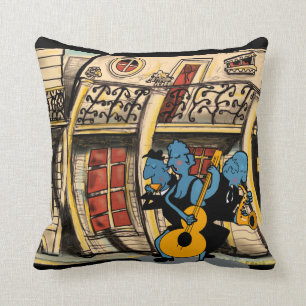 JAZZ NEW ORLEANS STIL by Slipperywindow Kudde