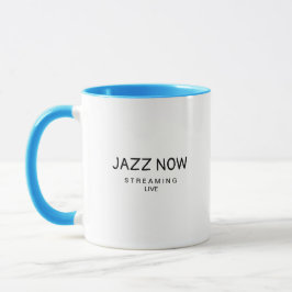 Jazz Now Musik Kaffe Mugg