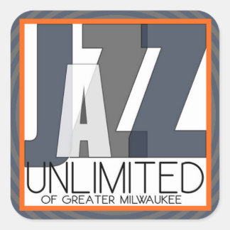 Jazz Obegränsade Klistermärken