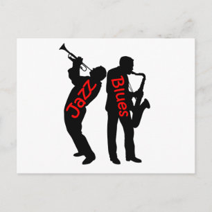Jazz och Blues Vykort