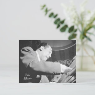Jazz Pianist Duke Ellington Vykort