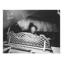 Jazz Pianist Erroll Garner Fototryck