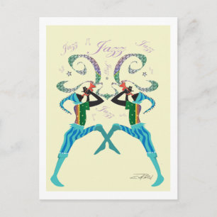 Jazz Postcards Vykort