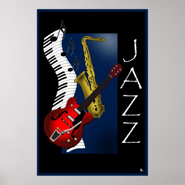 Jazz Poster (Framsidan)