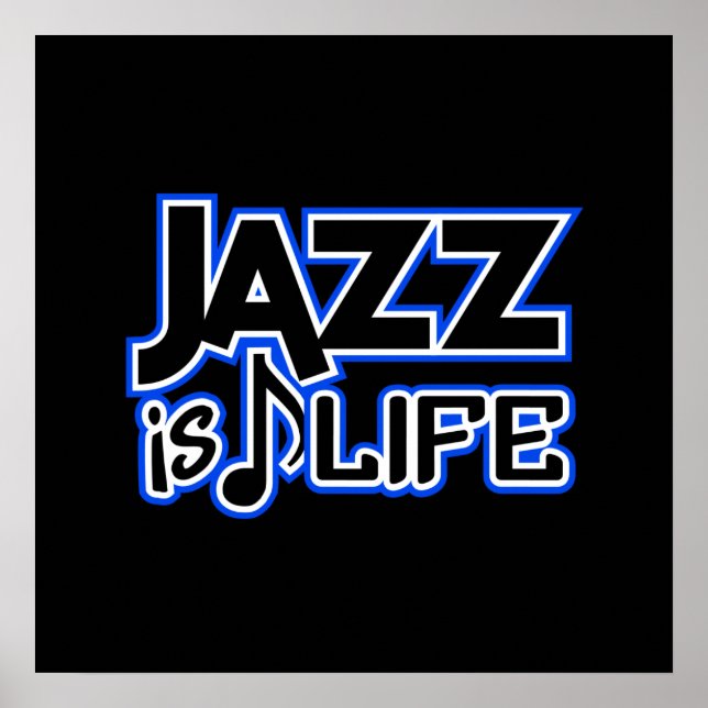 Jazz poster (Framsidan)