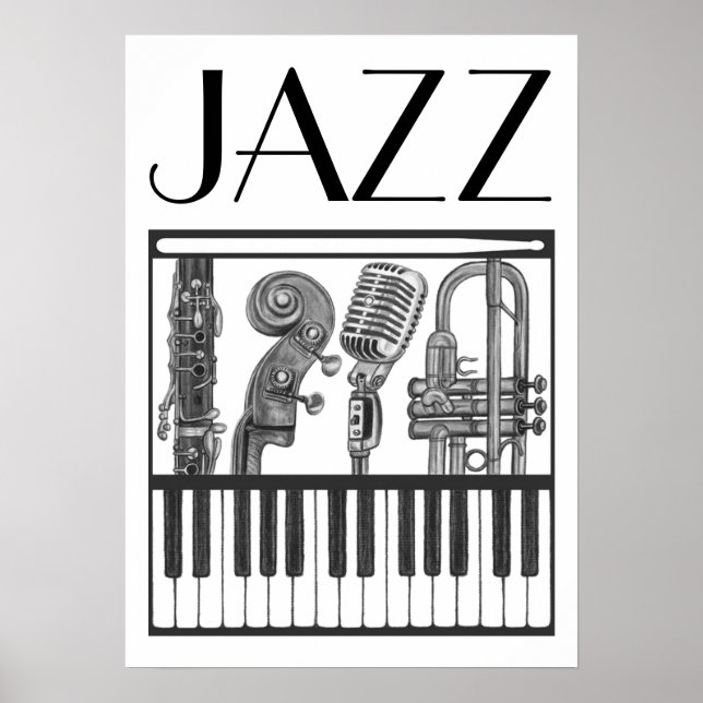 Jazz Poster (Framsidan)