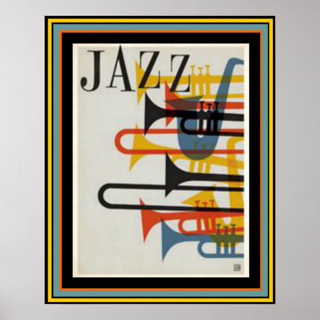 Jazz Poster 16 x 20 (Framsidan)