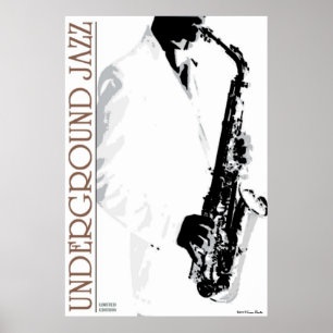 Jazz-Poster under jord Poster