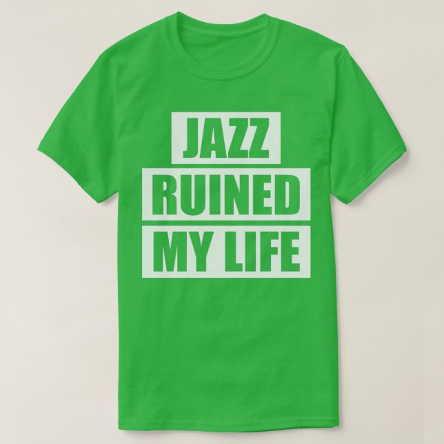 Jazz RuFörenade mitt liv  T Shirt (Design framsida)