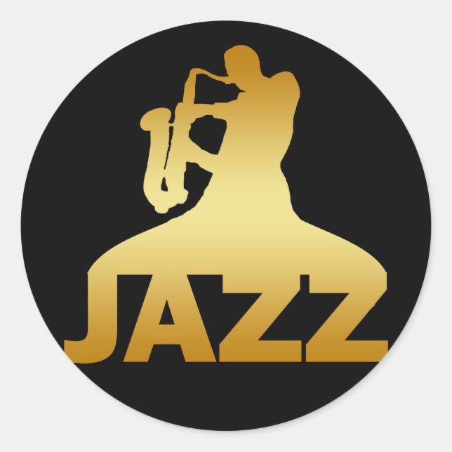 JAZZ RUNT KLISTERMÄRKE (Framsida)