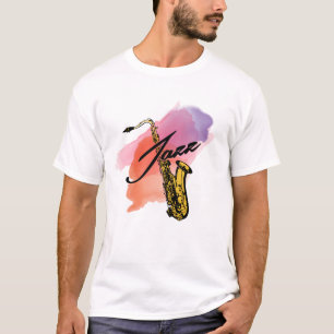 Jazz Saxophone T Shirt